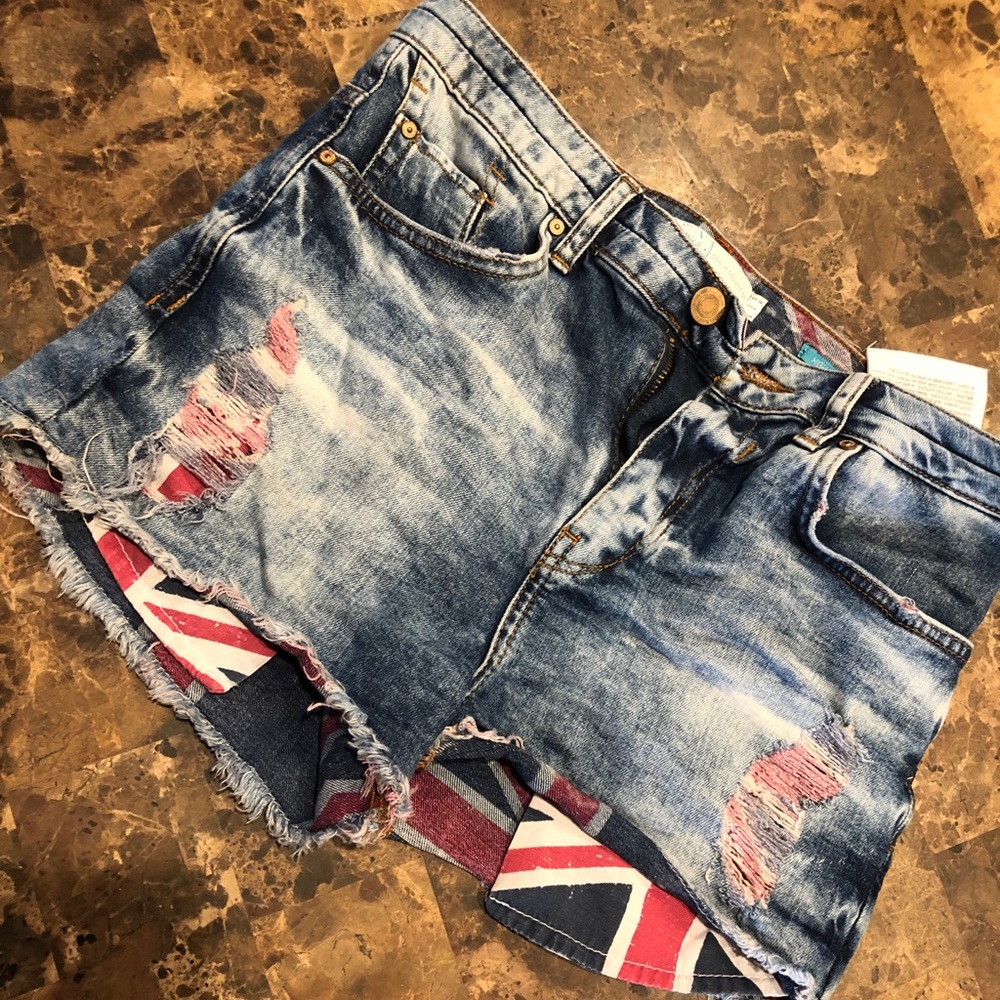 Jean shorts